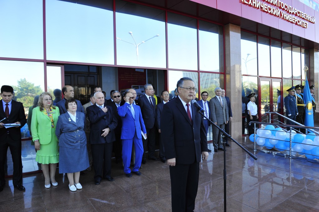 Solemn speech of the Rector of KSTU Gazaliyev A.M.