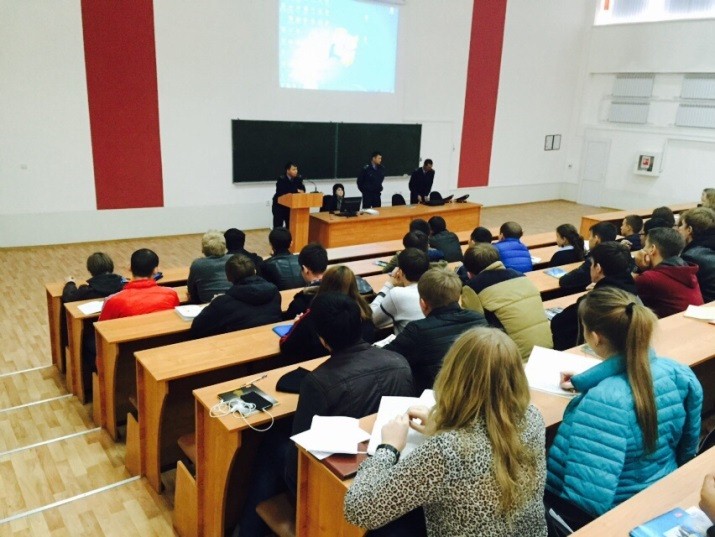 Встрече студентов Университета с сотрудниками Центрального ОП