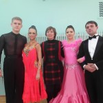 Победители соревнований по спортивным танцам