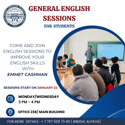 English sessions for students
