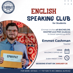 Speaking club for students